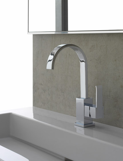 Qubic - Single lever basin mixer | Grifería para lavabos | Graff