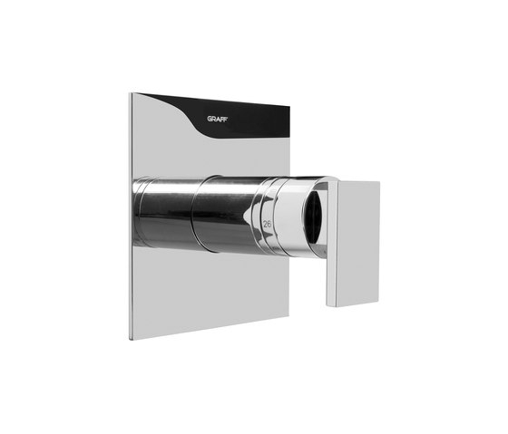 Solar - 1/2" concealed thermostatic valve - exposed parts | Shower controls | Graff