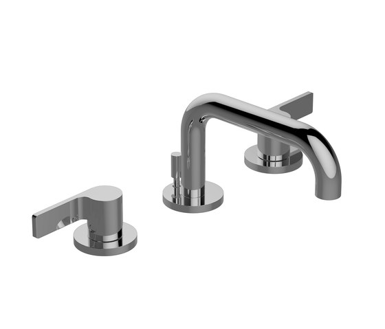 Terra - Three-hole washbasin mixer | Wash basin taps | Graff