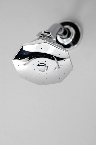 Topaz - Shower head with shower arm - complete set | Grifería para duchas | Graff