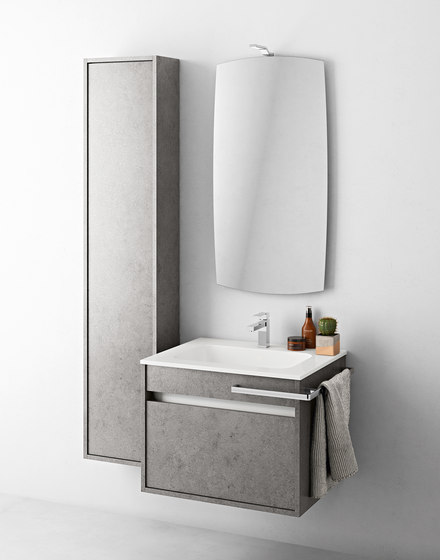 Duetto | 04 | Meubles muraux salle de bain | Mastella Design