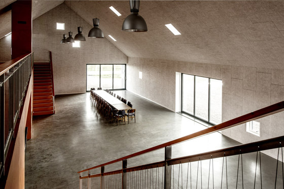 Troldtekt | Applications | Krik Nature and Cultural Center | Acoustic ceiling systems | Troldtekt