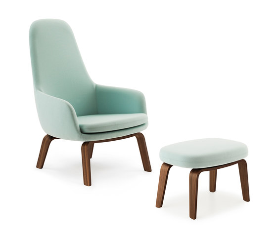 Era Lounge Chair High & Footstool | Sessel | Normann Copenhagen
