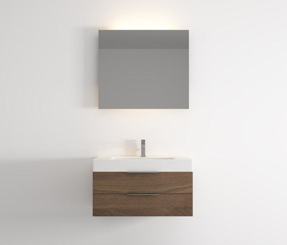 Dado hanging cabinet 2 drawers washbasin | Vanity units | Idi Studio