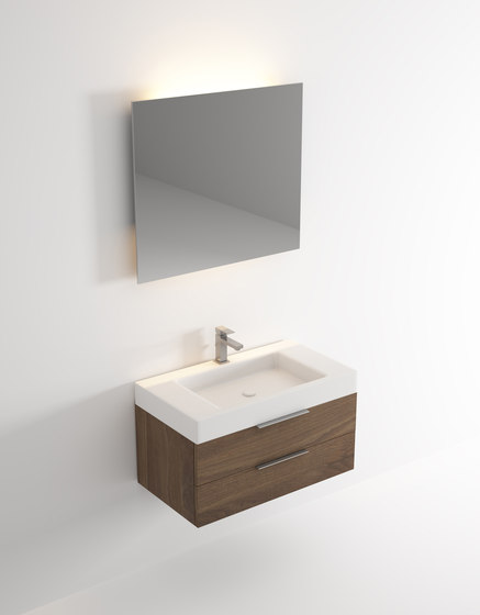 Dado hanging cabinet 2 drawers washbasin | Meubles sous-lavabo | Idi Studio