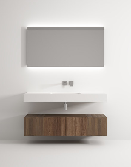 Iceberg cabinet 2 doors 2 racks washbasin | Waschtische | Idi Studio