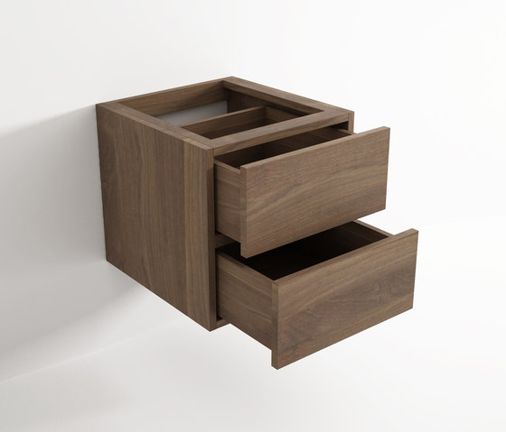 Move hanging cabinet 2 drawers | Étagères salle de bain | Idi Studio