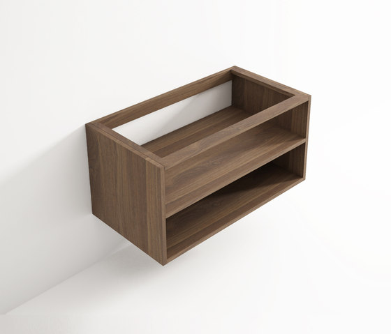 Move hanging cabinet 2 niches | Bath shelving | Idi Studio