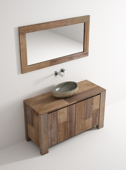 Organic cabinet 2 doors | Meubles sous-lavabo | Idi Studio