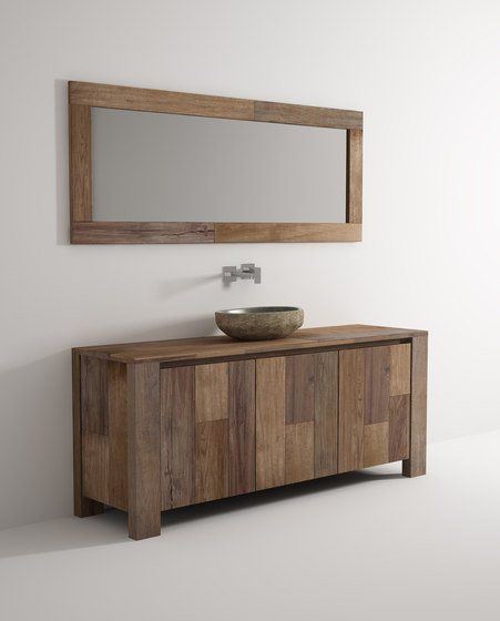 Organic cabinet 3 doors | Armarios lavabo | Idi Studio