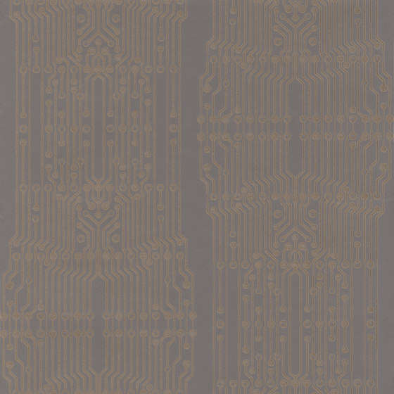Berlin - Graphical pattern wallpaper FERUS 201-303 | Drapery fabrics | e-Delux