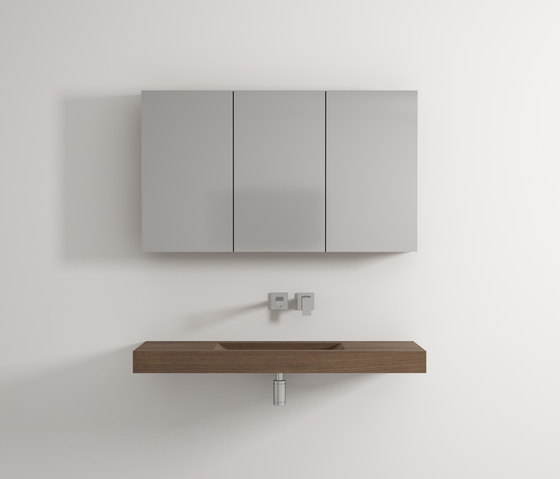 Solid single wooden basin | Lavabos | Idi Studio