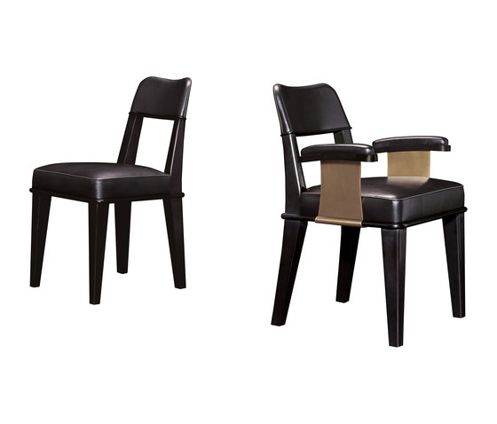 Vespertine chair with arms | Sillas | Promemoria