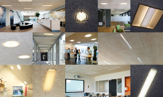 Troldtekt® lighting | Acoustic ceiling systems | Troldtekt
