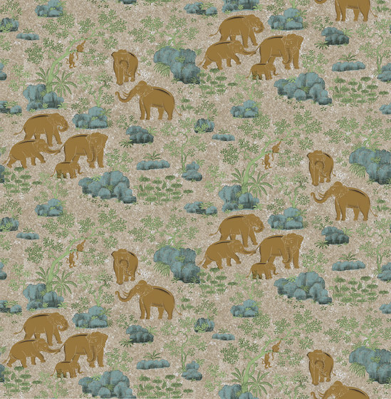 RATCHA - Asia style wallpaper MUZE 204-302 | Drapery fabrics | e-Delux