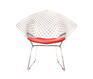 Bertoia Diamond Chair - Chrome | Sillones | Knoll International
