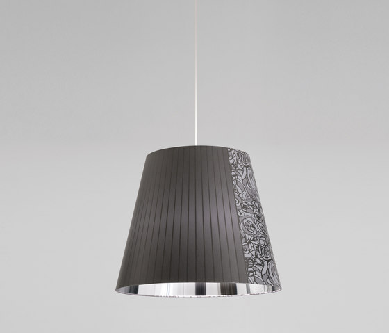Melting Pot SP 55 dark patterns with silver inside | Suspended lights | Axolight