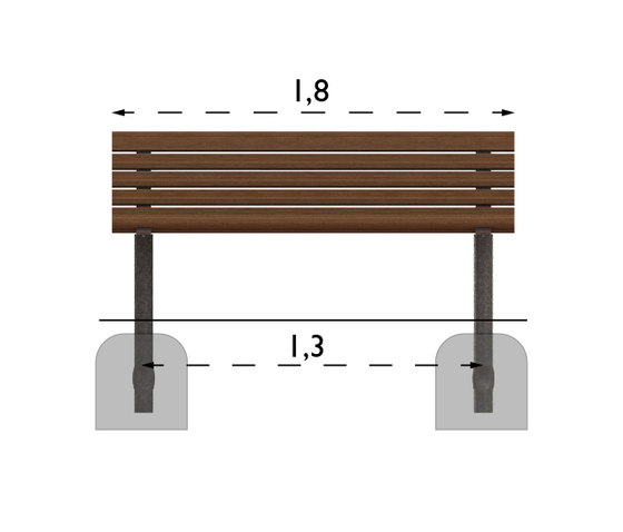 Sofiero | Park Bench | Sitzbänke | Hags