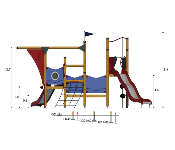 UniPlay | Viking | Playground equipment | Hags