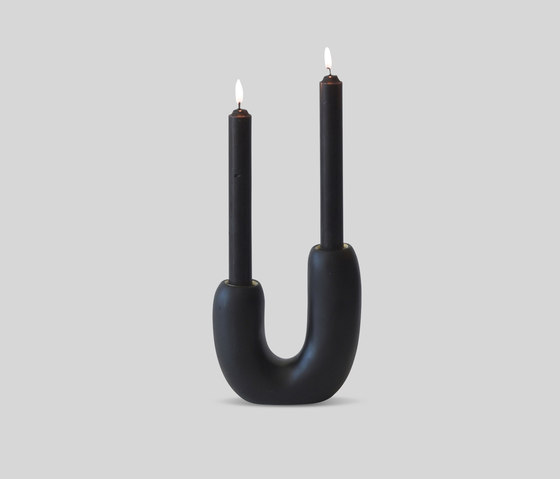 Candle Holder | U | Portacandele | Tina Frey Designs
