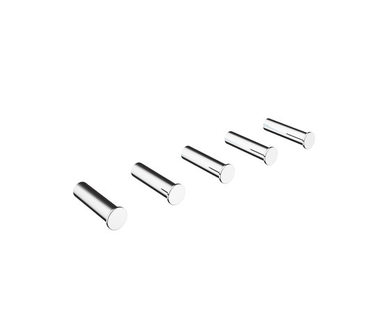 Beauty - Kit of 5 beauty chrome hooks for accessories | Towel rails | Olympia Ceramica
