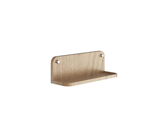 Beauty - Porta accessori beauty in legno finitura miele | Mensole / supporti mensole | Olympia Ceramica