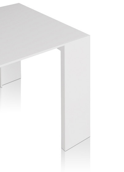 Metallico white table | Tables de repas | PORRO