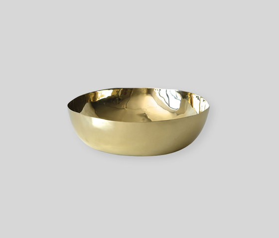 Wide Bowl | Vegetable Brass | Vaisselle | Tina Frey Designs