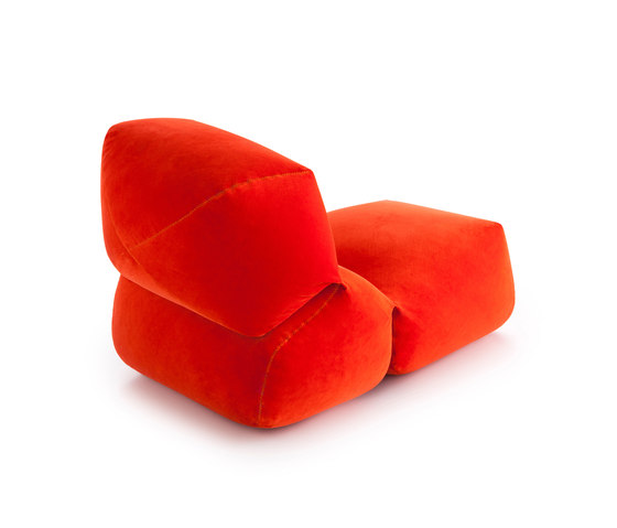 Grapy Soft Seat Red velvet 1 | Sessel | GAN