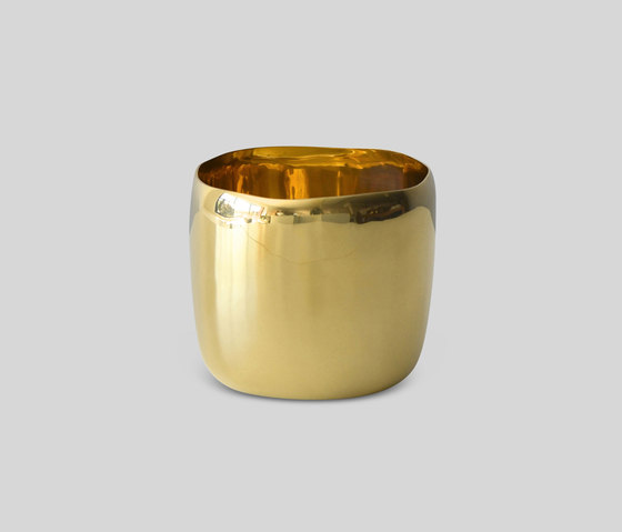 Square Vessel |12 Cm brass | Bols | Tina Frey Designs