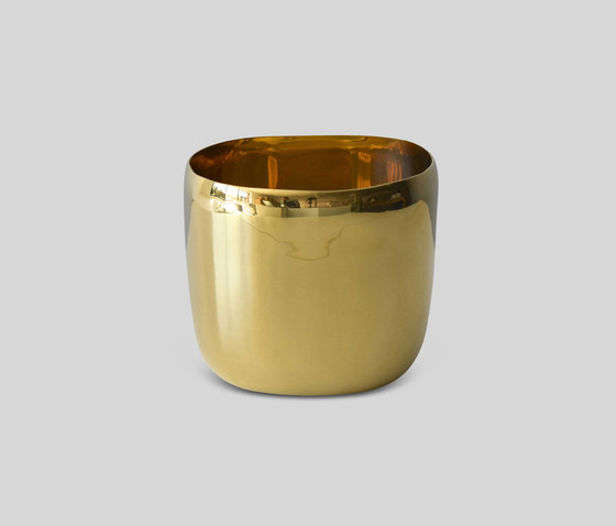 Square Vessel |15 Cm Brass | Bols | Tina Frey Designs