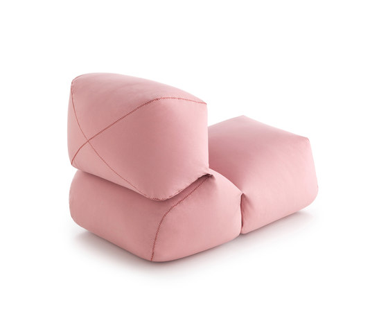 Grapy Soft Seat Pink cotton 4 | Poltrone | GAN