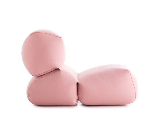 Grapy Soft Seat Pink cotton 4 | Sillones | GAN