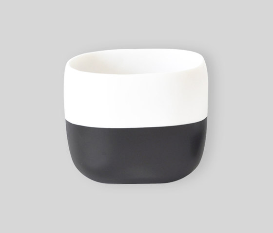 Striped Square Vessel | 20 Cm | Vases | Tina Frey Designs