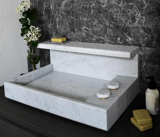 JP Washbasin Carrara marble | Wash basins | mg12