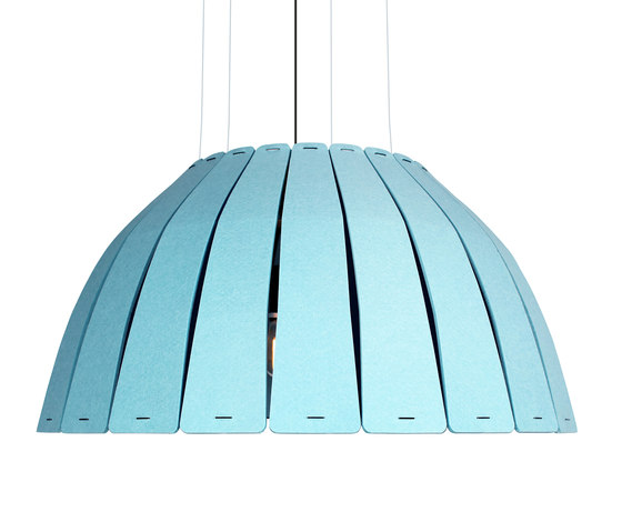 Birdcage | Pendant Light Blue | Lámparas de suspensión | Luxxbox