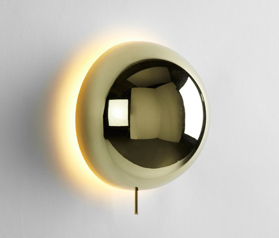 Eclipse Sconce (Polished brass) | Lampade parete | Roll & Hill