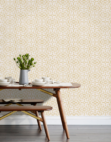 Arcade⎟gold | Wall coverings / wallpapers | Hygge & West