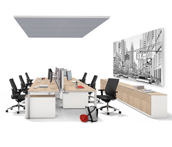 Winea Sinus | Ceiling Panel | Sistemas de techos acústicos | WINI Büromöbel