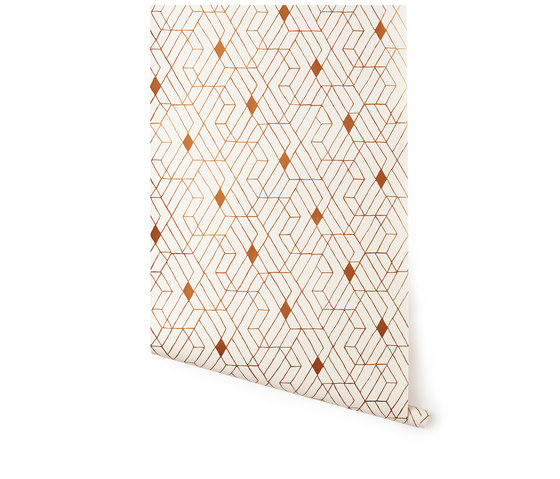Quilt⎟copper | Wall coverings / wallpapers | Hygge & West