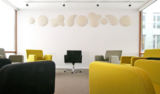 Woolbubbles® Playful Frieze | Sound absorbing objects | Wobedo Design
