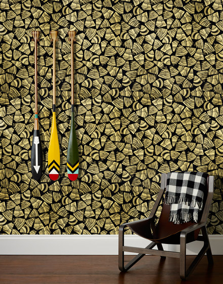 Wood⎟gold | Wall coverings / wallpapers | Hygge & West