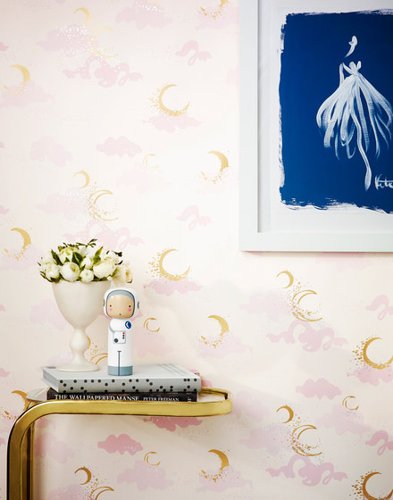 Moons⎟blush | Wall coverings / wallpapers | Hygge & West