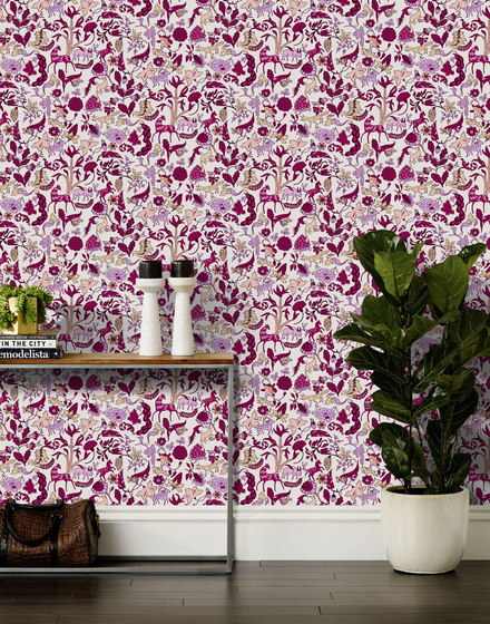 Foret⎟plum | Wall coverings / wallpapers | Hygge & West