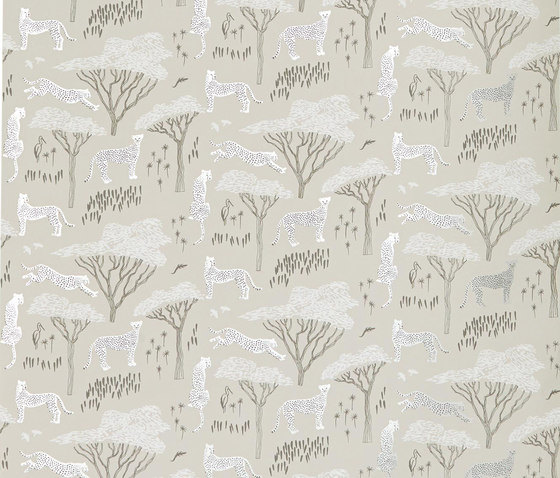 Serengeti⎟silver | Wall coverings / wallpapers | Hygge & West