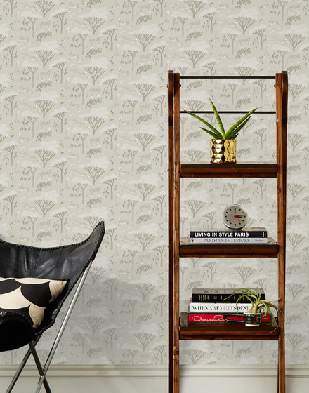 Serengeti⎟silver | Wall coverings / wallpapers | Hygge & West