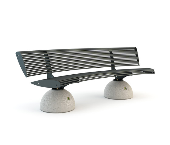Zebra Concave Bench | Sitzbänke | Bellitalia