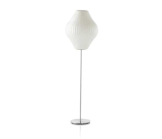 Nelson Pear Lotus Floor Lamp | Lampade piantana | Herman Miller