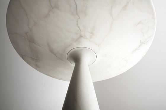 LEAF SL 140 round dining table in stone | Dining tables | NEUTRA by Arnaboldi Angelo