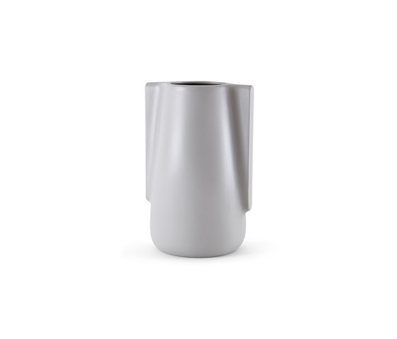 Moai - High deep gray | Vases | Incipit Lab srl